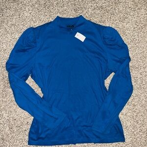 Ann Taylor Vibrant Blue Blouse